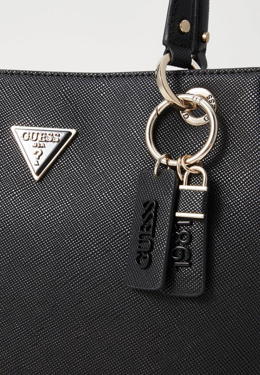 GUESS BORSA NOELLE II TOTE BLACK BLACK GUESS BORSA NOELLE II TOTE BLACK BLACK 4