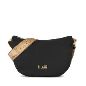 ALVIERO MARTINI 1^ CLASSE BORSA TRACOLLA MEZZALUNA PICCOLA NERA  NERO