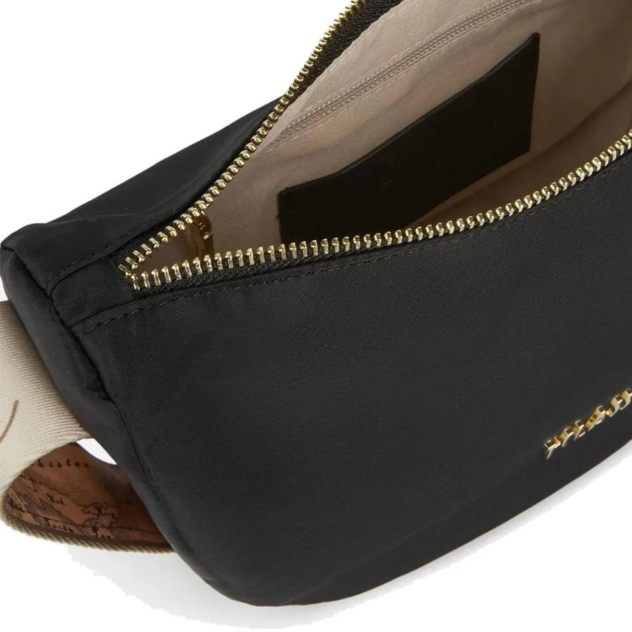 ALVIERO MARTINI 1^ CLASSE BORSA TRACOLLA MEZZALUNA PICCOLA NERA  NERO 3