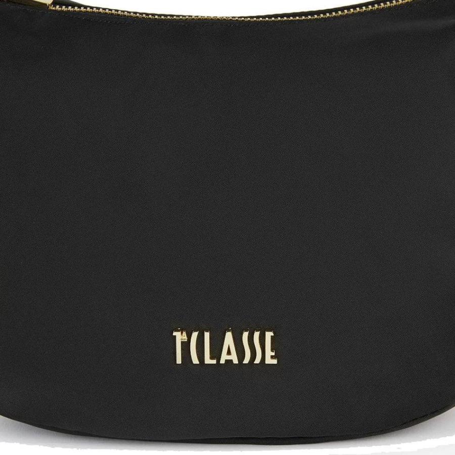 ALVIERO MARTINI 1^ CLASSE BORSA TRACOLLA MEZZALUNA PICCOLA NERA  NERO 4