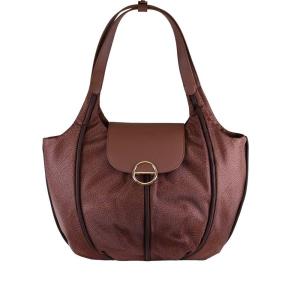 BORBONESE BORSA SHOPPING M. MERLOT  MERLOT