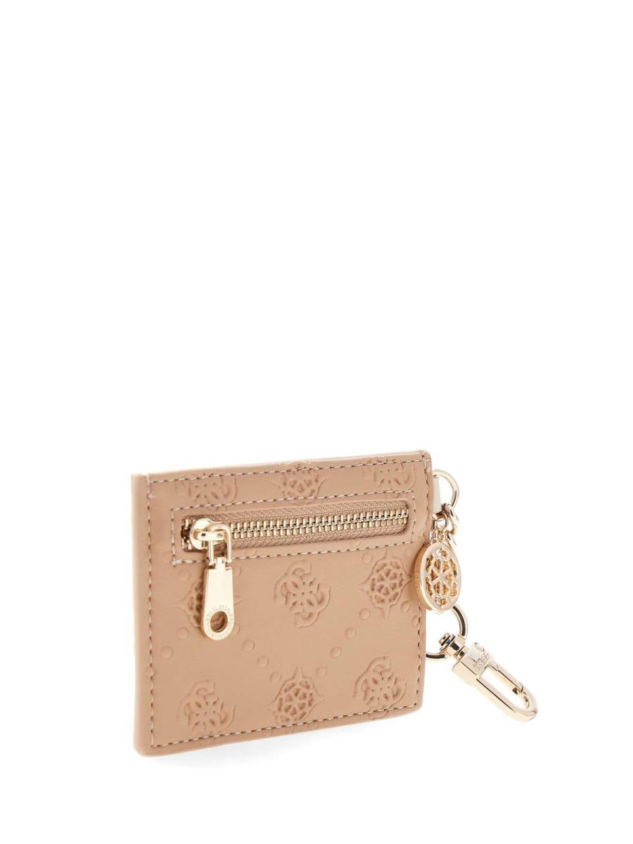 GUESS PORTA CARTE CARD HOLDER BEI BEIGE GUESS PORTA CARTE CARD HOLDER BEI BEIGE 2