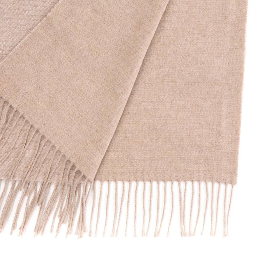 BORBONESE SCIARPA LOGO 42X200 BEIGE/CREAM BEIGE/CREAM 2