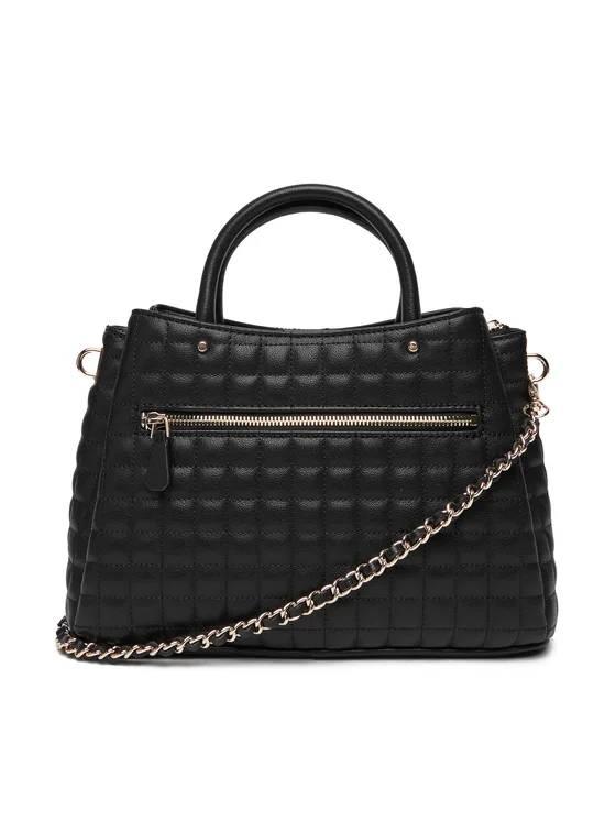 GUESS BORSA NADIRA GIRLFRIEND SATCHEL BLACK GUESS BORSA NADIRA GIRLFRIEND SATCHEL BLACK 2