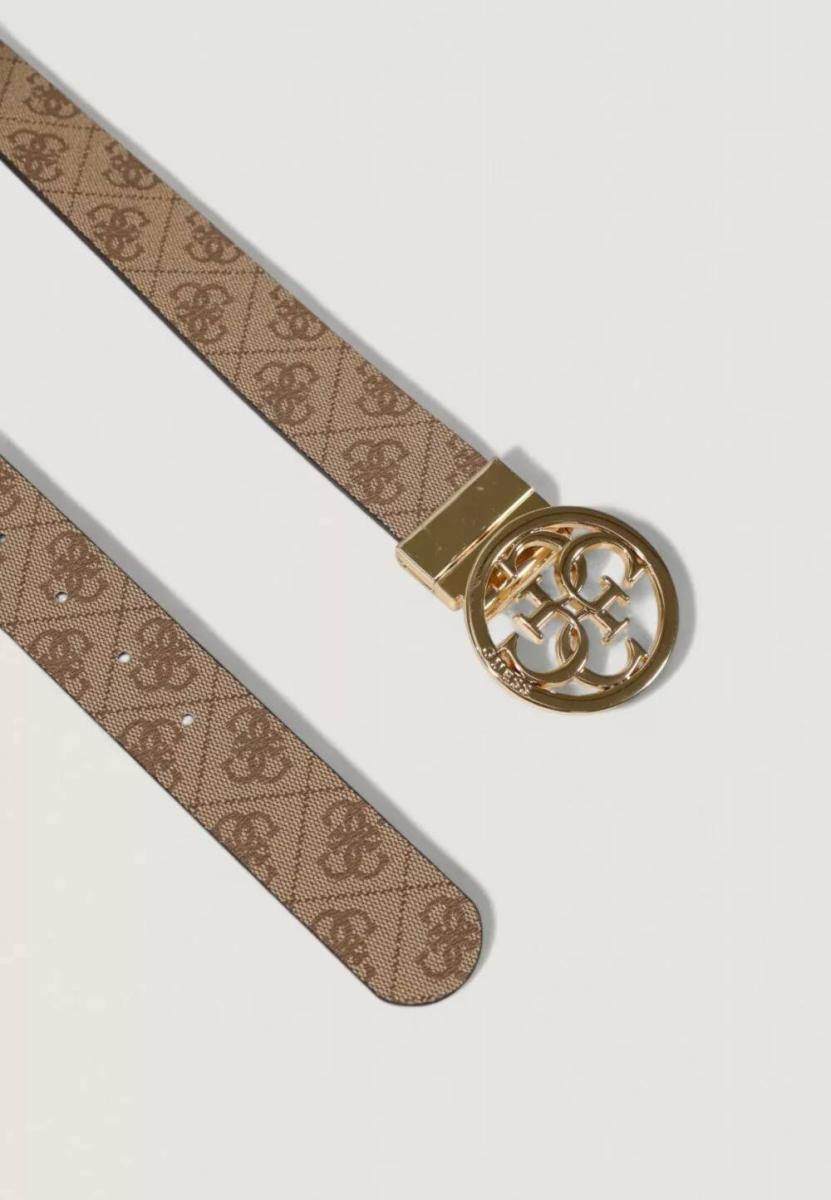 GUESS CINTURA NOELLE BEIGE  BEIGE/MARRONE  4