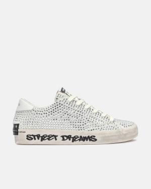 CRIME LONDON DISTRESSED FULL-ON ROCKS  SILVER 