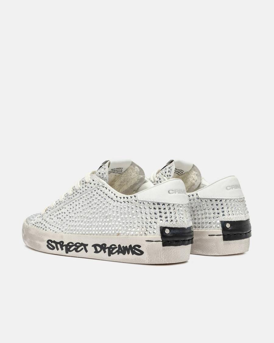 CRIME LONDON DISTRESSED FULL-ON ROCKS  SILVER  3
