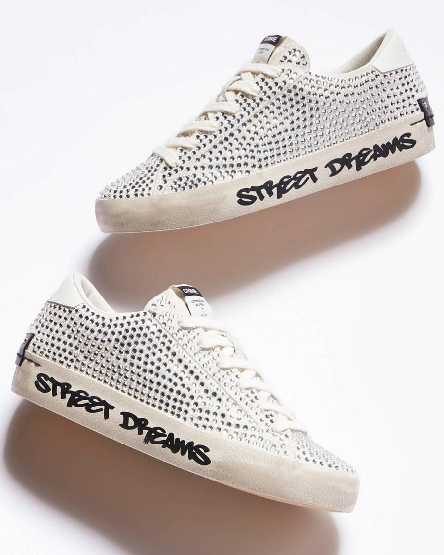 CRIME LONDON DISTRESSED FULL-ON ROCKS  SILVER  7