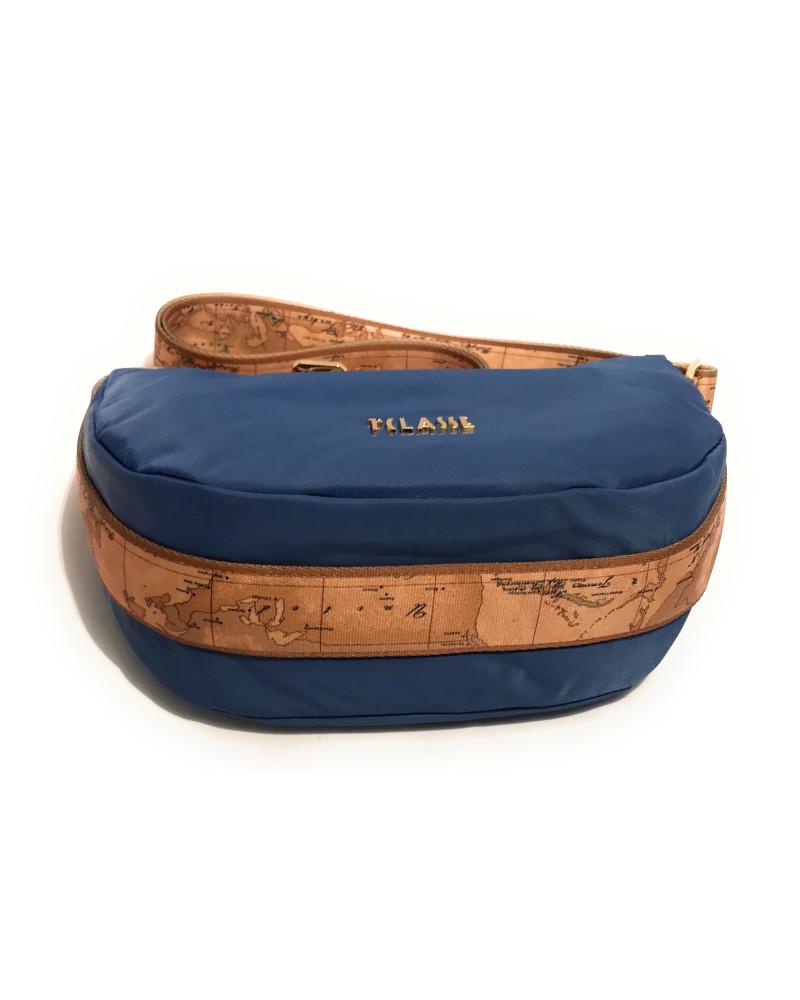 ALVIERO MARTINI 1^ CLASSE TRACOLLA MEZZALUNA PICCOLA BLU NOTTE  BLU NOTTE  4
