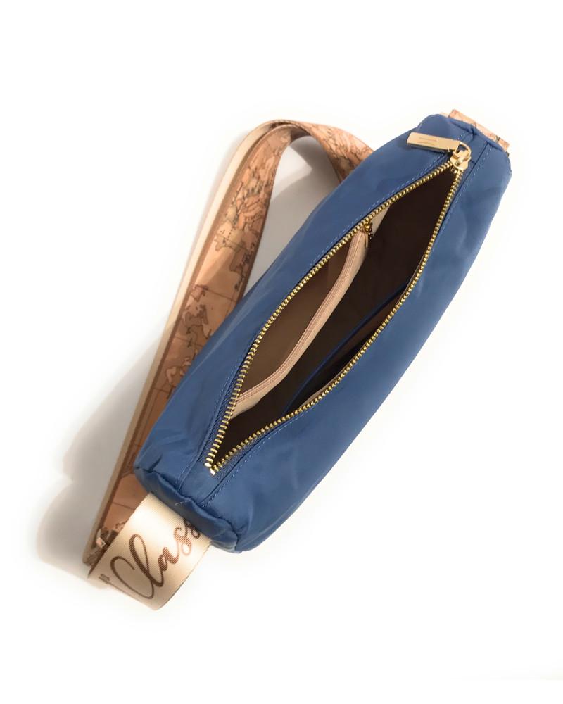 ALVIERO MARTINI 1^ CLASSE TRACOLLA MEZZALUNA PICCOLA BLU NOTTE  BLU NOTTE  5