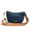 ALVIERO MARTINI 1^ CLASSE TRACOLLA MEZZALUNA PICCOLA BLU NOTTE  BLU NOTTE 