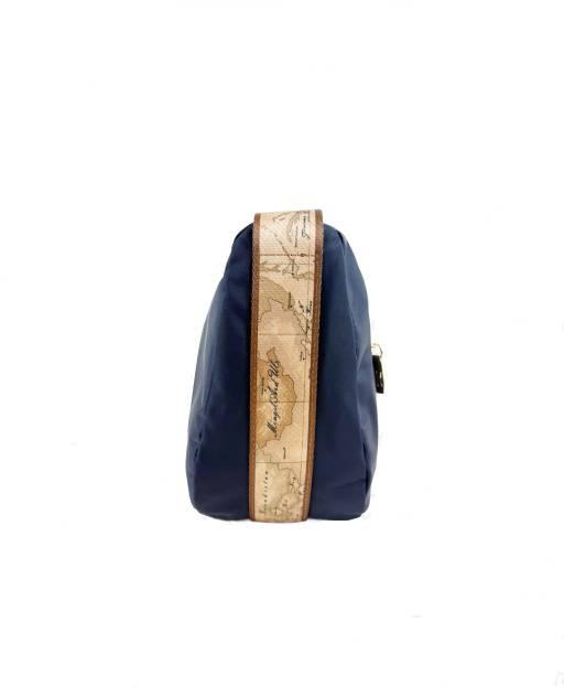 ALVIERO MARTINI 1^ CLASSE BORSA TRACOLLA MEZZALUNA GRANDE BLU NOTTE  BLU NOTTE  3