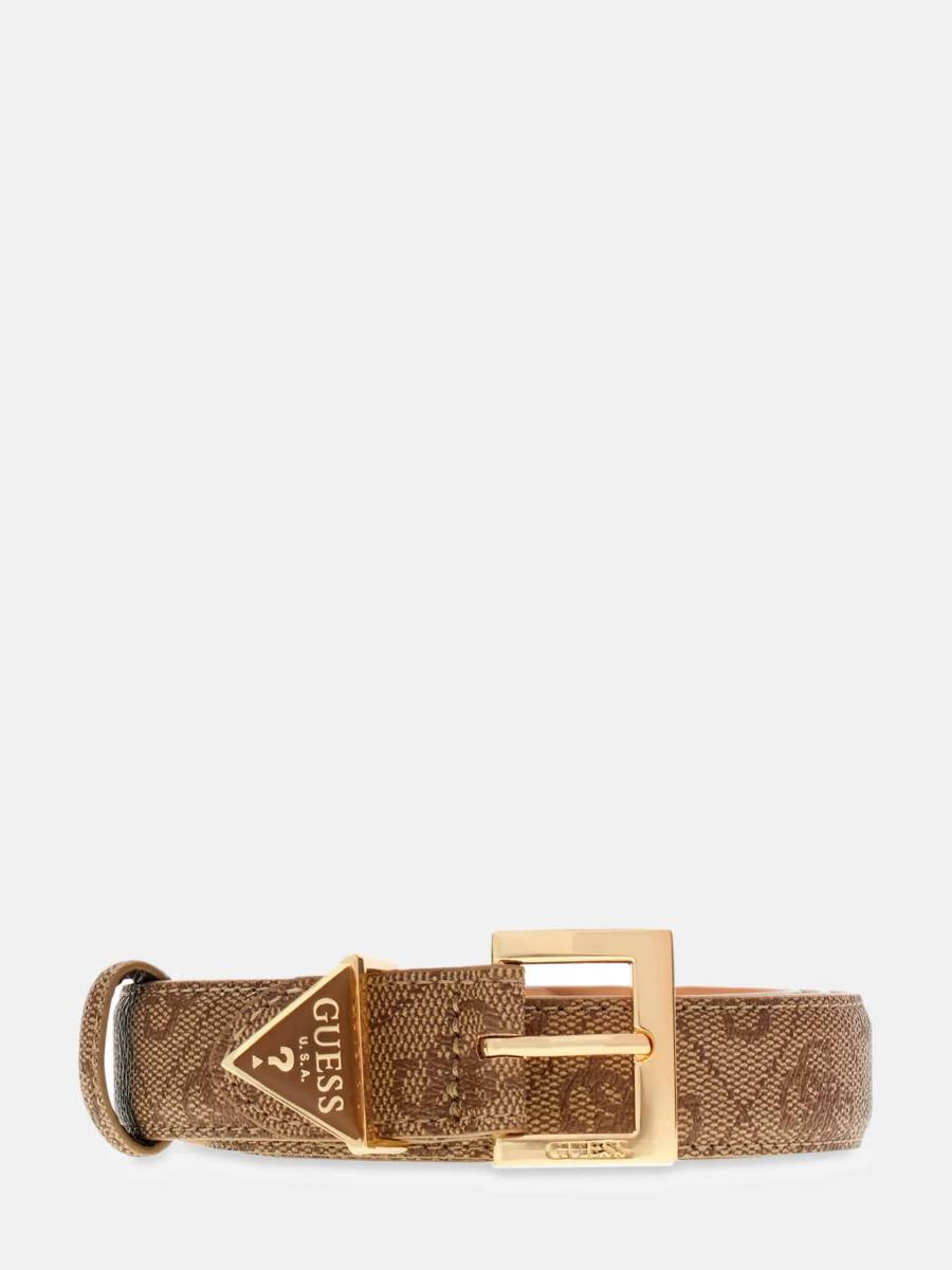 GUESS CINTURA NOELLE ADJ & NOT REV H25 LATTE LOGO LATTE LOGO GUESS CINTURA NOELLE ADJ & NOT REV H25 LATTE LOGO LATTE LOGO 1
