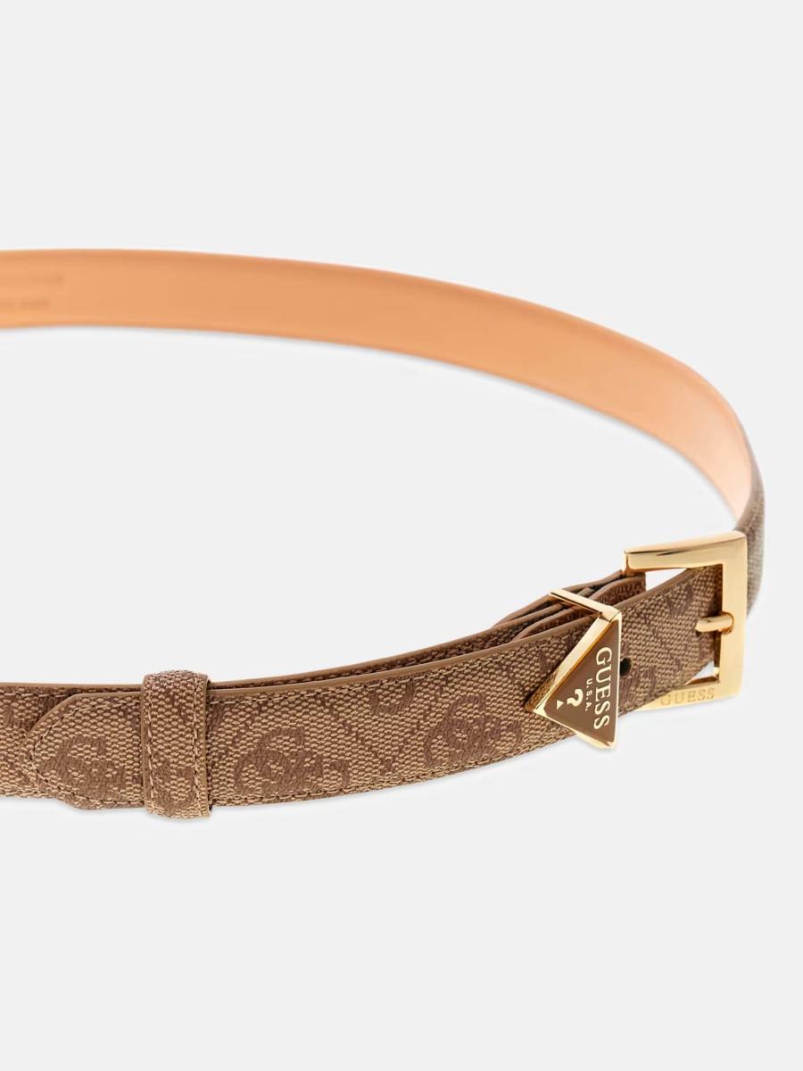 GUESS CINTURA NOELLE ADJ & NOT REV H25 LATTE LOGO LATTE LOGO GUESS CINTURA NOELLE ADJ & NOT REV H25 LATTE LOGO LATTE LOGO 3