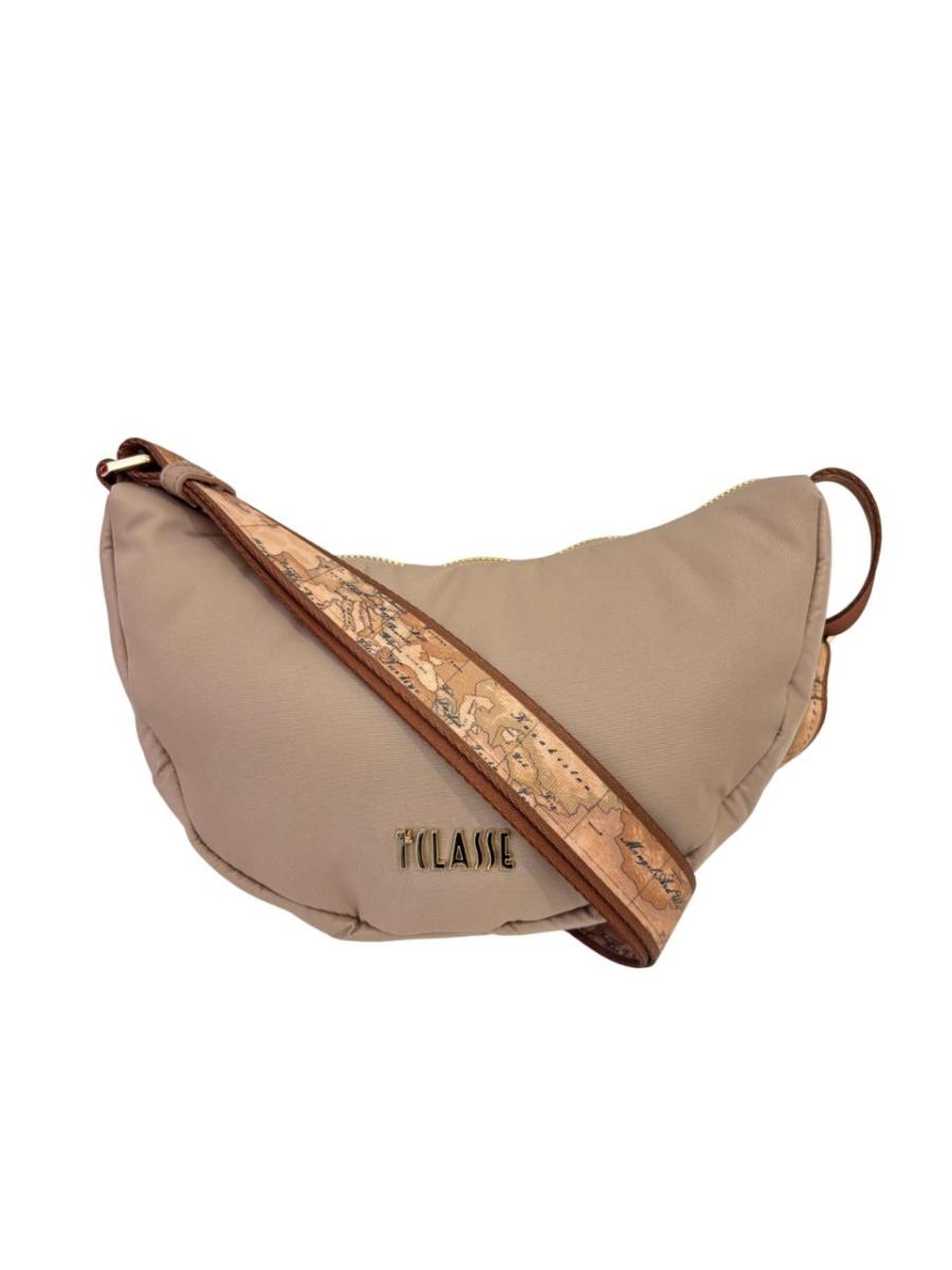 ALVIERO MARTINI 1^ CLASSE BORSA MEZZALUNA MINI TRACOLLA GREIGE  GREIGE 1