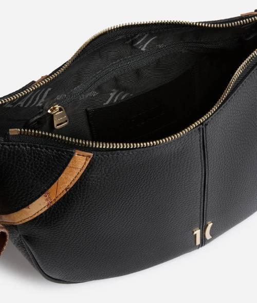 ALVIERO MARTINI 1^ CLASSE TRACOLLA MEZZALUNA NERO  BLACK 4