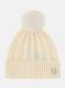GUESS CAPPELLO KNITTED BEANIE WITHE  WHITE