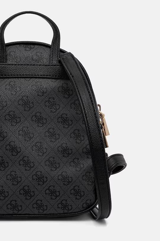 GUESS ZAINO MANHATTAN BACKPACK COAL LOGO GUESS ZAINO MANHATTAN BACKPACK COAL LOGO 3