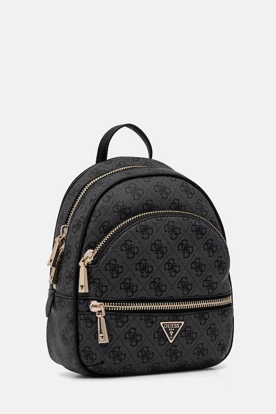 GUESS ZAINO MANHATTAN BACKPACK COAL LOGO GUESS ZAINO MANHATTAN BACKPACK COAL LOGO 2