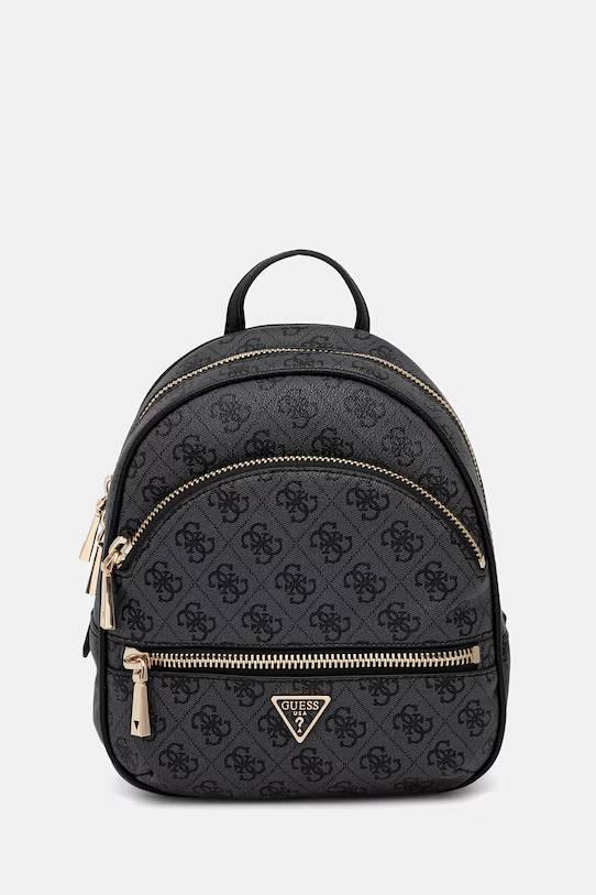 GUESS ZAINO MANHATTAN BACKPACK COAL LOGO GUESS ZAINO MANHATTAN BACKPACK COAL LOGO 1