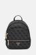 GUESS ZAINO MANHATTAN BACKPACK  COAL LOGO 
