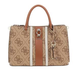 GUESS BORSA ERENIA GIRLFRIEND SATCHEL LATTE LOGO  LATTE LOGO 