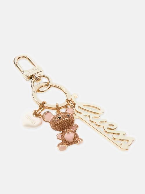 GUESS PORTACHIAVI KEYRING GOLD GOLD GUESS PORTACHIAVI KEYRING GOLD GOLD 3