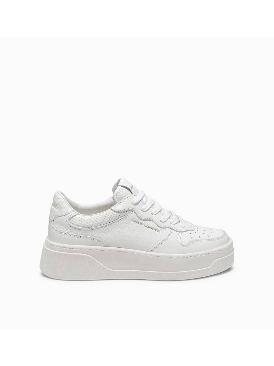 CRIME LONDON SNEAKERS FORCE 1 OFF WHITE WHITE 1