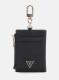 GUESS PORTACHIAVI CARD HOLDER  BLACK
