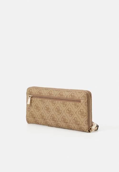 GUESS PORTAFOGLIO LAUREL II SLG LARGE ZIP AROUND LATTE LOGO LATTE LOGO GUESS PORTAFOGLIO LAUREL II SLG LARGE ZIP AROUND LATTE LOGO LATTE LOGO 2