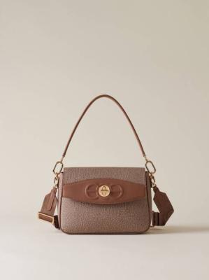 BORBONESE BORSA CAMERA CASE S. C/T MUSHROOM  MUSHROOM 