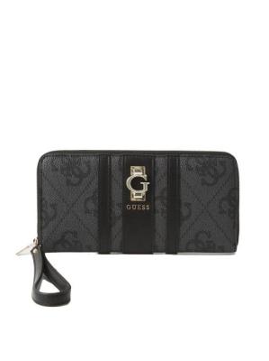 GUESS PORTAFOGLIO ERENIA SLG LARGE ZIP AROUND COAL LOGO  COAL LOGO 