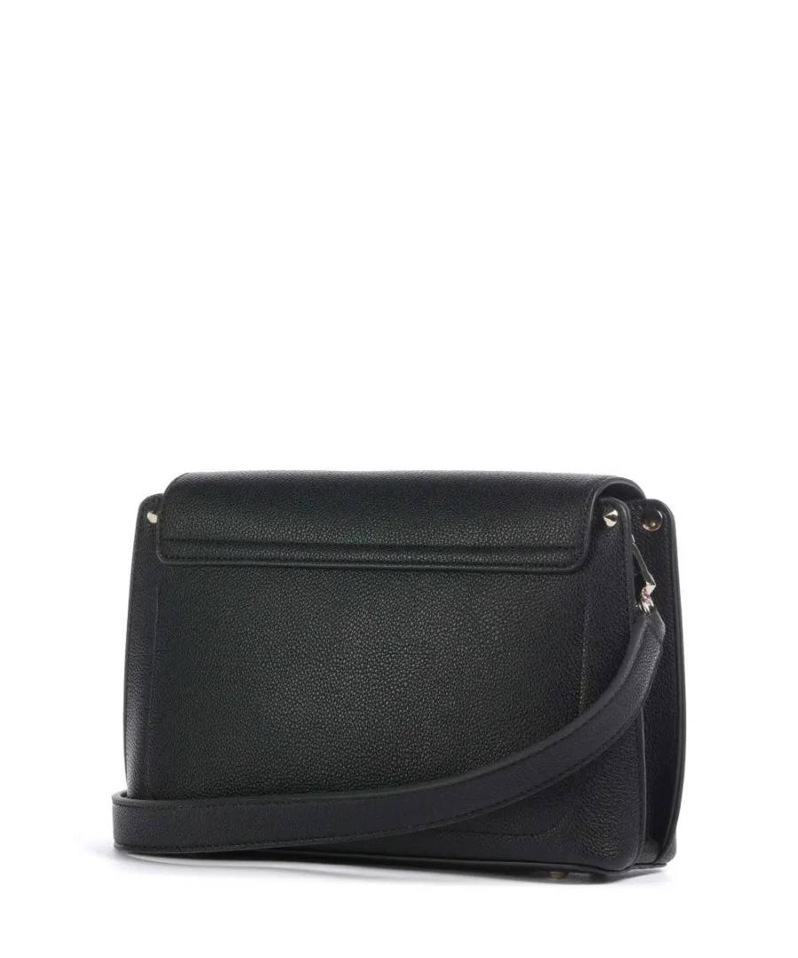 GUESS BORSA MERIDIAN II FLAP CROSSBODY BLACK GUESS BORSA MERIDIAN II FLAP CROSSBODY BLACK 2