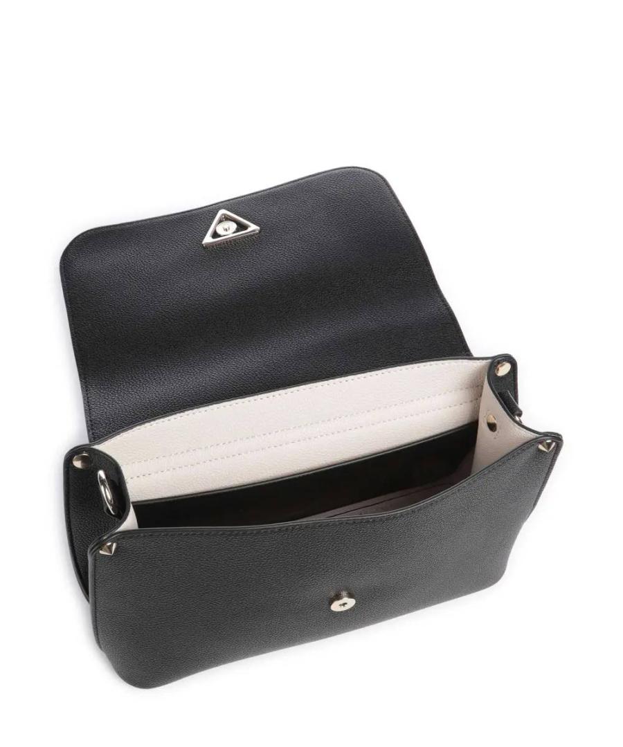 GUESS BORSA MERIDIAN II FLAP CROSSBODY BLACK GUESS BORSA MERIDIAN II FLAP CROSSBODY BLACK 3