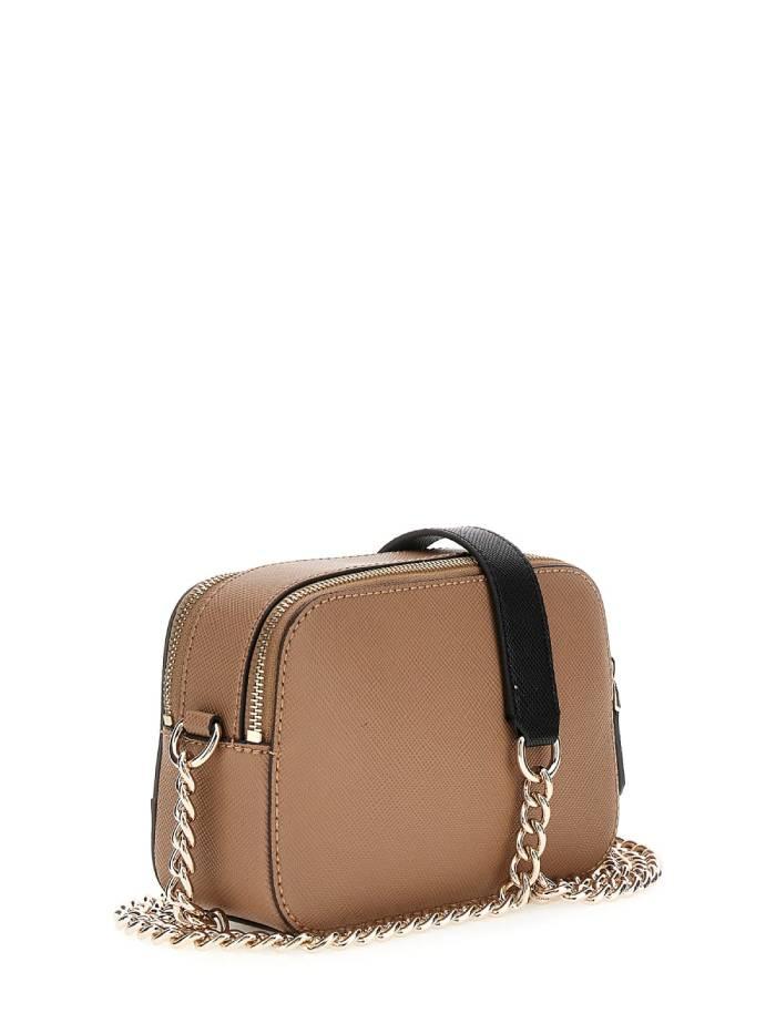 GUESS BORSA NOELLE II CROSSBODY CAMERA  TAN MULTI  TAN MULTI  2