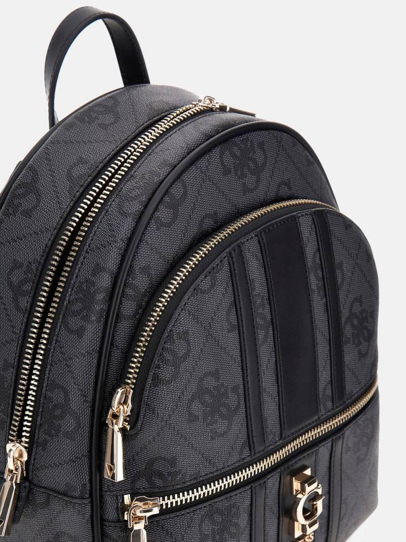 GUESS ZAINO ERENIA LARGE BACKPACK COAL LOGO COAL LOGO GUESS ZAINO ERENIA LARGE BACKPACK COAL LOGO COAL LOGO 3