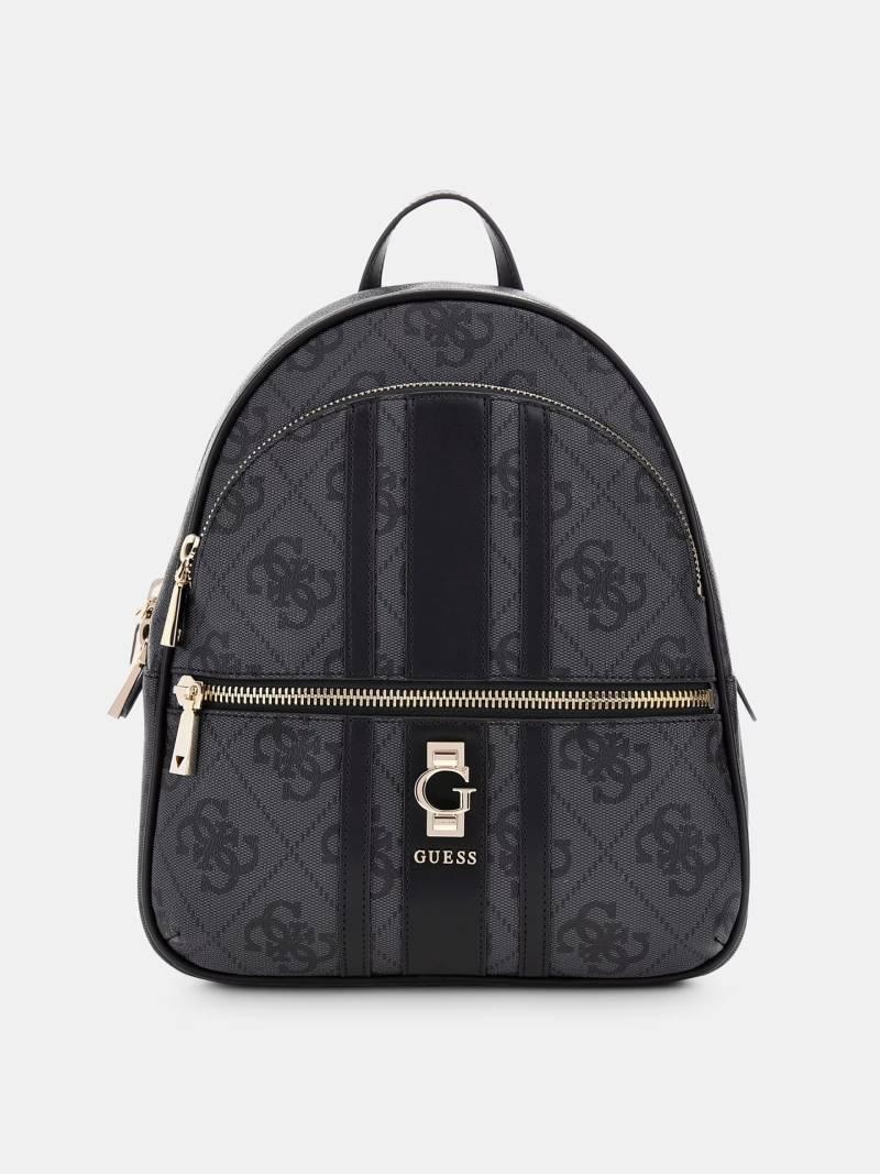 GUESS ZAINO ERENIA LARGE BACKPACK COAL LOGO COAL LOGO GUESS ZAINO ERENIA LARGE BACKPACK COAL LOGO COAL LOGO 1