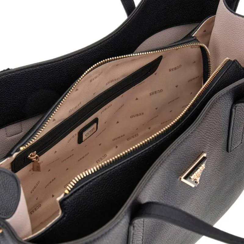 GUESS BORSA MERIDIAN II GIRLFRIEND TOTE  NERO 4