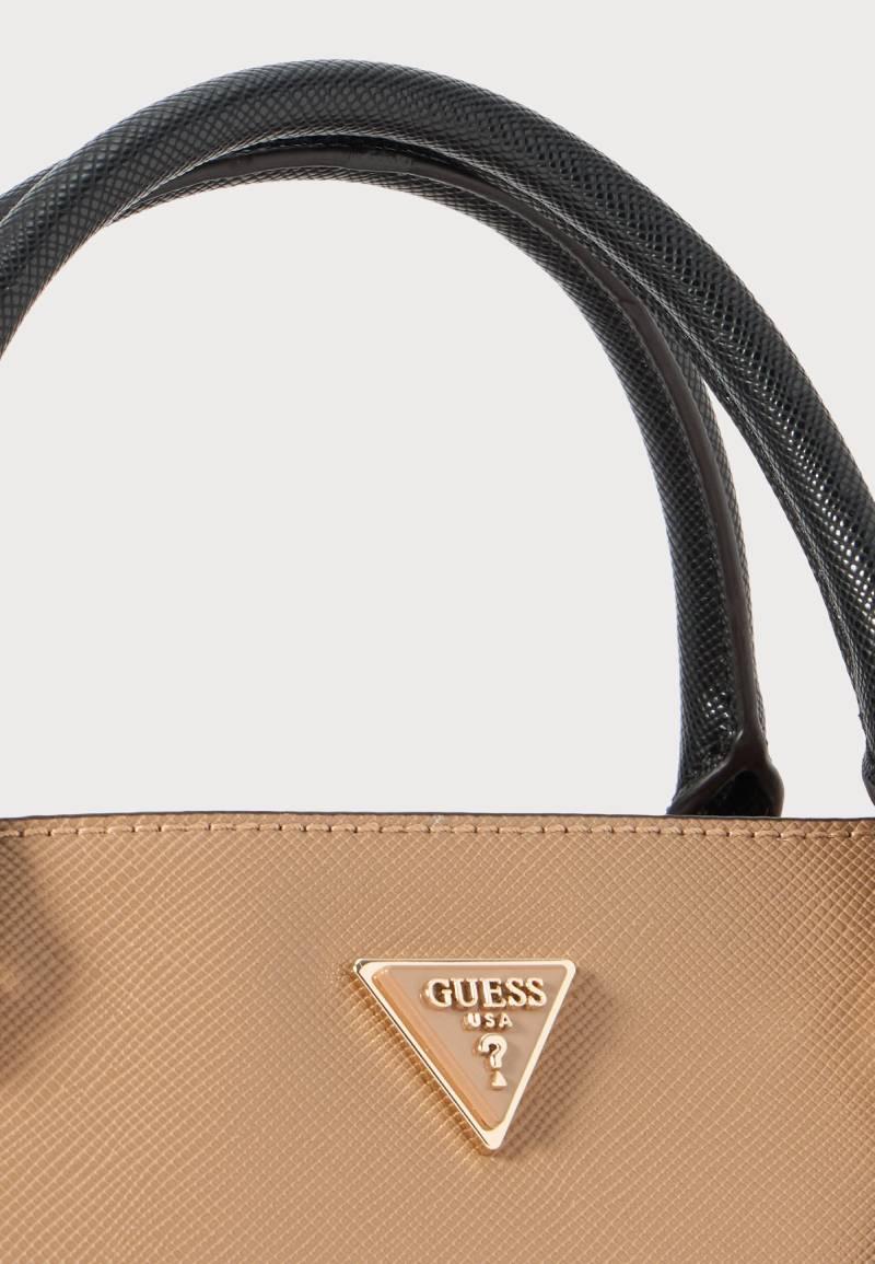 GUESS BORSA NOELLE II LUXURY SATCHEL TAN MULTI GUESS BORSA NOELLE II LUXURY SATCHEL TAN MULTI 4