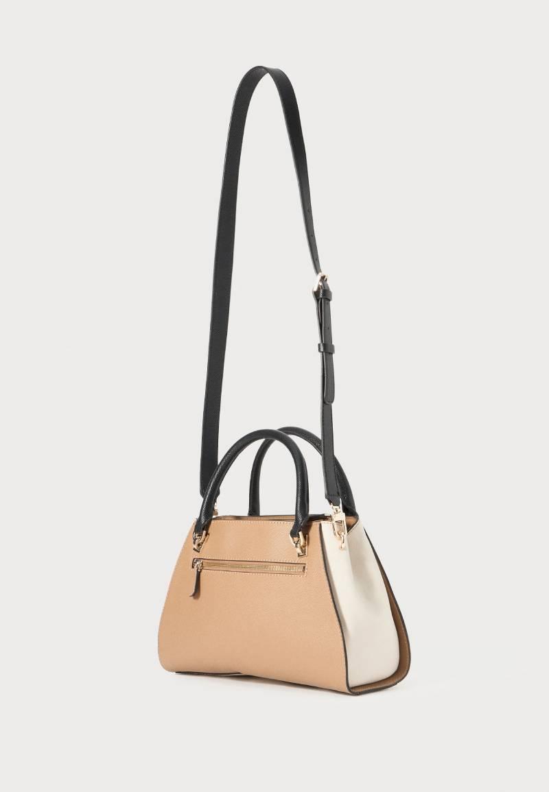 GUESS BORSA NOELLE II LUXURY SATCHEL TAN MULTI GUESS BORSA NOELLE II LUXURY SATCHEL TAN MULTI 2