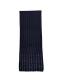 GUESS SCIARPA KNITTED SCARF 30X165 BLACK BLACK