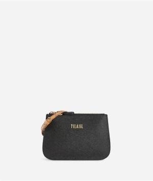 ALVIERO MARTINI 1^ CLASSE POCHETTE 2 SCOMPARTI  BLACK