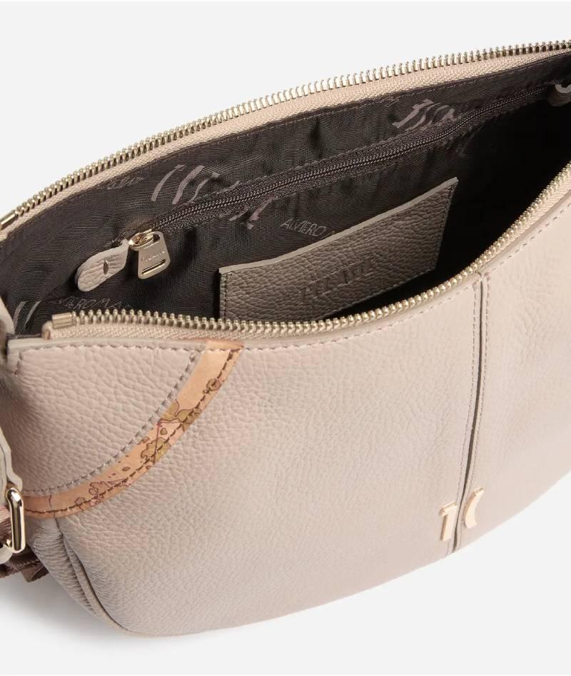 ALVIERO MARTINI 1^ CLASSE BORSA TRACOLLA MEZZALUNA TAUPE TAUPE ALVIERO MARTINI 1^ CLASSE BORSA TRACOLLA MEZZALUNA TAUPE TAUPE 3