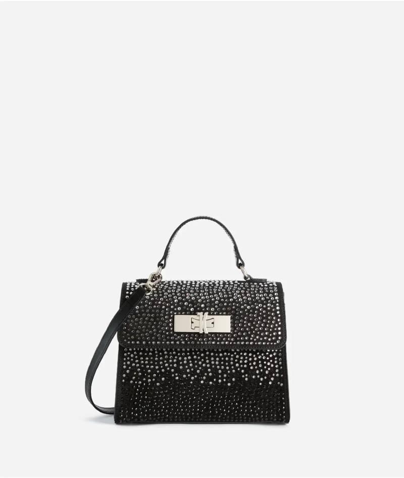 ALVIERO MARTINI 1^ CLASSE BORSA MINI TOTE CON PATTA NERO ALVIERO MARTINI 1^ CLASSE BORSA MINI TOTE CON PATTA NERO 1