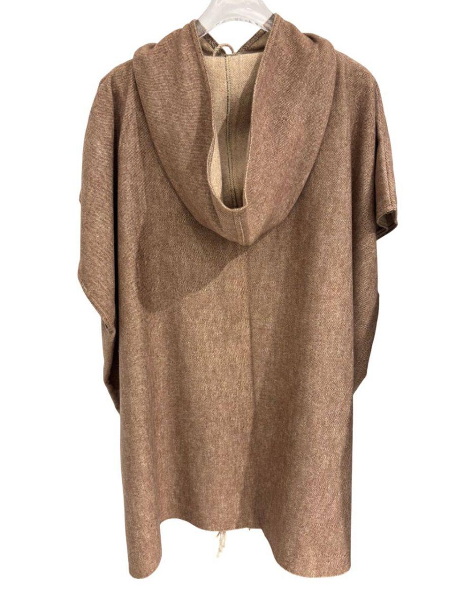 BORBONESE MANTELLA C/CAPPUCCIO BROWN/ BEIGE BROWN/BEIGE BORBONESE MANTELLA C/CAPPUCCIO BROWN/ BEIGE BROWN/BEIGE 2
