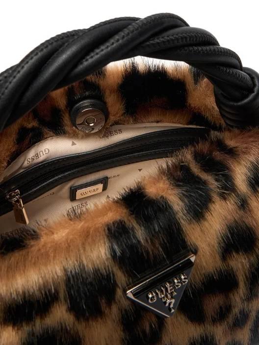 GUESS BORSA SHAIDA TOP HANDLE LEOPARDATO GUESS BORSA SHAIDA TOP HANDLE LEOPARDATO 3