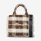 MARC ELLIS BORSA BUBY CHECK S  COCOA 
