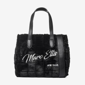 MARC ELLIS BORSA BUBY HAIR M BLACK  BLACK 