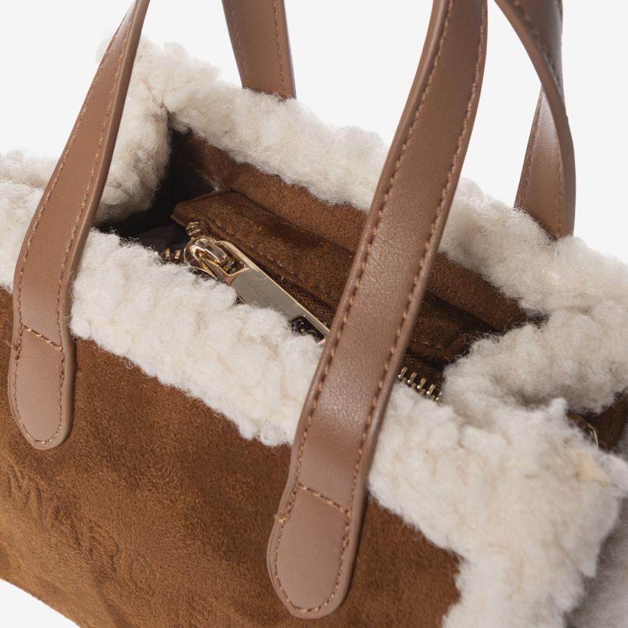 MARC ELLIS BORSA BUBY SUEDE S DARK CUOIO  DARK CUOIO  4