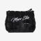 MARC ELLIS POCHETTE BUBY HAIR CLUTCH BLACK  BLACK 